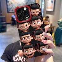 Store] Nezha Devil Child 's Sea Emoji Pack Angel Eye Mobile C Shop] Nezha Magic Boy Sea Emoji Pack Vỏ điện thoại mắt thiên thần Thích hợp cho Apple 16 Huawei iQOO Xiaomi vivo Soft 2.20 G