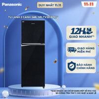 Store [TRẢ GÓP 0%] Tủ Lạnh 2 Cánh Mặt Gương Panasonic 268 lít NR-TV301BPKV - Diệt vi khuẩn 99.99% ]
