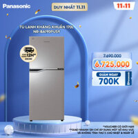 Store  Tủ lạnh Panasonic Kháng Khuẩn 170L NR-BA190PUS9 Siêu tiết kiệm điện Bộ Cảm biến ]