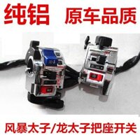 Storm Prince 150 Xe Máy Trái Phải Tay Cầm Công Tắc Lắp Ráp Tay Cầm Ghế Nhảy Đôi Mạ Điện Sửa Đổi Phụ Kiện