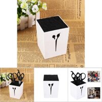 Str Người giữ đồ cắt tóc chuyên nghiệp Thợ cắt tóc Combs Kẹp Kéo Công cụ đứng (màu xanh lá cây)