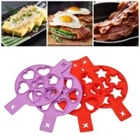Str Yosoo silicone pancake model 7 hố bữa sáng không dính cho trứng ange bánh mì kẹp thịt