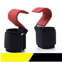 Straps Lifting bản sắt lớn hỗ trợ nâng tạ móc sắt chắc chắn hỗ trợ tập Gym