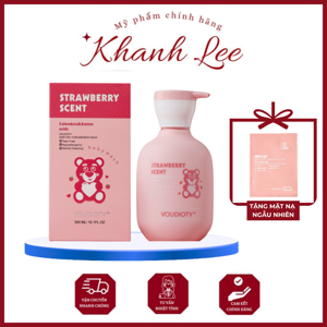 Sữa tắm trắng da Strawberry Body Bath 2in1