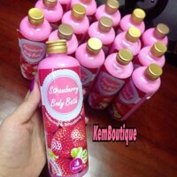 Strawberry Body Bath 2in1 Vừa là tắm trắng vừa là sữa tắm