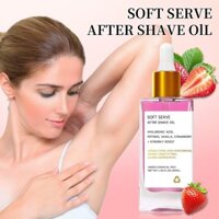 Strawberry Vanilla Aftershave Oil Hair Removal & Shave Repair Serum làm dịu da hiệu quả U6f2