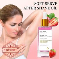 Strawberry Vanilla Aftershave Oil Hair Removal & Shave Repair Serum làm dịu da hiệu quả H2o8