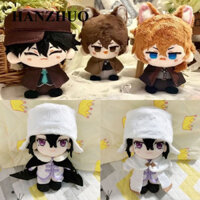 ?Stray Dogs?10cm Gấu Bông anime Bungou Stray Dogs Dazai/Chuuya/Ranpo Bungo Doll