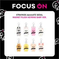 STRAYKIDS dominATE SEOUL PLUSH KEYRING, STRESS BALL
