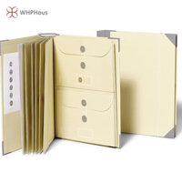 Streamers In Case I Go Missing Binder Folio Document Organizer Mở rộng Thư mục tập tin Túi Accordion Document Organizer Pocket Organ Storage Binder Binder Clips Mới