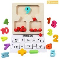 Streamers Montessori Toán Đồ Chơi Bằng Gỗ Bổ Sung Trợ Giảng Dạy Mầm Non Học Tập Giáo Dục Đồ Chơi Màu Hạt Phân Loại Ban Dành Cho Trẻ Em Mới