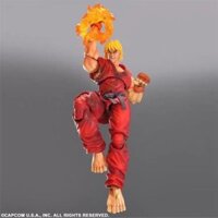 Street Fighter Red Ken Búp bê Người mẫu Quà tặng Sinh nhật Cậu bé đồ chơi Mát mẻ đồ trang trí