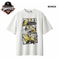 Street Swagger Brand Tổng hợp các mẫu áo thun trắng hoạt hình Minions, áo phông ME4 Unisex MOW29