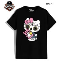 Street Swagger Brand Tổng hợp các mẫu áo thun Hello Kitty Unisex, áo phông dễ thương HK34 HK37