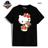 Street Swagger Brand Tổng hợp các mẫu áo thun Hello Kitty, áo phông dễ thương cute HK04 HK07