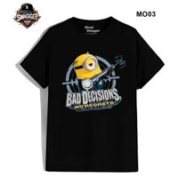 Street Swagger Brand Tổng hợp các mẫu áo thun hoạt hình Minions, áo phông ME4 Unisex MO03