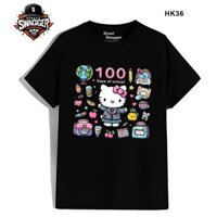 Street Swagger Brand Tổng hợp các mẫu áo thun Hello Kitty Unisex, áo phông dễ thương HK34 HK36