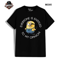 Street Swagger Brand Tổng hợp các mẫu áo thun hoạt hình Minions, áo phông ME4 Unisex MO05
