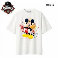 Street Swagger Brand Tổng hợp các mẫu áo thun trắng Disney, áo phông Mickey and Minnie Unisex MAM18
