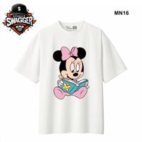 Street Swagger Brand Tổng hợp các mẫu áo thun trắng Disney Minnie Mouse, áo phông Mickey MN12 MN16