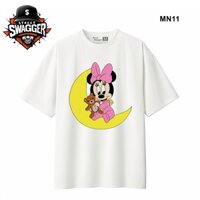 Street Swagger Brand Tổng hợp các mẫu áo thun trắng Disney Minnie Mouse, áo phông Mickey MN12 MN11