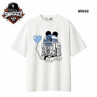 Street Swagger Brand Tổng hợp các mẫu áo thun trắng Disney Mickey Mouse, áo phông cute MW32 MW40