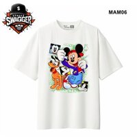 Street Swagger Brand Tổng hợp các mẫu áo thun trắng Disney, áo phông Mickey and Minnie Cute MAM06