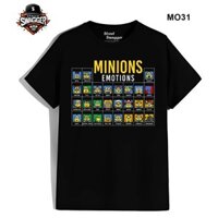 Street Swagger Brand Tổng hợp các mẫu áo thun hoạt hình Minions, áo phông ME4 ngộ nghĩnh MO31
