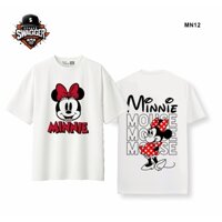 Street Swagger Brand Tổng hợp các mẫu áo thun trắng Disney Minnie Mouse, áo phông Mickey MN12 MN12