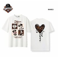 Street Swagger Brand Tổng hợp các mẫu áo thun trắng Disney, áo phông Mickey and Minnie Unisex MAM23