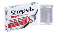 Strepsils Maxpro mật ong & chanh giảm đau họng, chống viêm