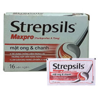 StrepsilsMaxpro 8.75mg giảm đau và triệu chứng trong viêm họng nặng