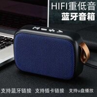 strong bass bluetooth speaker bluetooth speaker mini bluetooth speaker Vải không dây loa bluetooth bass nặng ngoài trời cắm thẻ U đĩa âm thanh sáng tạo di động loa siêu trầm mini quà tặng