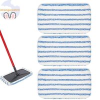 Strongaroetrtr Flat Lau Nhà Pad Có Thể Tái Sử Dụng & Có Thể Giặt Lau Nhà Để Sử Dụng Ướt & Khô, Cây Lau Bụi Cho Gỗ Cứng Laminate Ngói Gốm Dụng Cụ Vệ Sinh VN