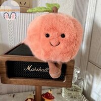 Strongaroetrtr Kawaii Đào Có Chân Búp Bê Đồ Trang Trí Hoạt Hình Dễ Thương Mặt Cười Trái Cây Hình Cosplay Đệm Trang Trí Sofa Trẻ Em Quà Tặng Sinh Nhật VN
