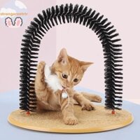 Strongaroetrtr Mèo Tự Groomer Massage Bàn Chải Tóc Đồ Chơi Mèo Vòm Bàn Chải Tóc Thú Cưng Mèo Đồ Chơi Tương Tác Mèo Scratcher Đồ Chơi Mèo Chải Lông Đồ Chơi VN