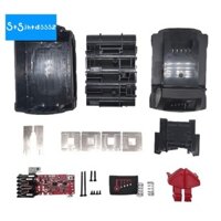 [Stsjhtdsss2.vn] Vỏ pin + Bảng mạch sạc PCB Phụ kiện dự phòng cho Bộ 10 lõi 18V 18650 Pin Li-Ion Bộ bảng bảo vệ