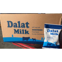 STTT Dalatmilk Có Đường 220ml ( 220ml x 48Bịch ) Hỏa Tốc