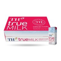 STTT HƯƠNG DÂU TH TRUE MILK 180MLX48