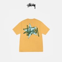 Stu Hợp Thời Trang Logo Năm Mũi Họa Tiết Ngôi Sao Áo Thun Tay Ngắn Mới