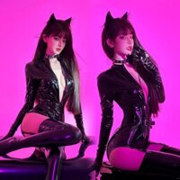 Studio Ảnh Phong Cách Mới Halloween Giấc Mơ Tình Yêu Mèo Cô Gái Ảnh Chủ Đề Trang Phục Độc Đáo Mèo Tom cos Nghệ Thuật Ảnh Trang Phục