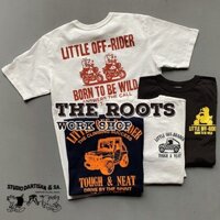 Studio D 'Artisan Drive Piglet In Hình Tay Ngắn Cotton Cao Cấp Cổ Tròn Rời Áo Thun Nam 1106