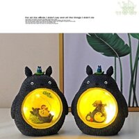 Studio Ghibli Totoro Nhân Vật Đèn Ngủ LED Anime Ngôi Sao Đồ Chơi