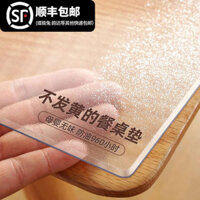 study table stickers decorative tablecloths tablecloths * * Khăn trải bàn trong suốt bằng nhựa Pvc Thảm trải bàn bằng kính mềm Chống thấm dầu Thảm trải bàn chống bỏng Thảm bảo vệ máy tính để bàn dùng một lần Thảm trải bàn cà phê