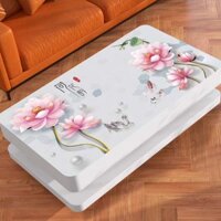 study table stickers decorative tablecloths tablecloths 3d Khăn Trải Bàn Ba Chiều Mới Trung Quốc Bàn Cà Phê Thảm Chống Thấm Nước Chống Dầu Chống Cháy Dùng Một Lần Kính Mềm pvc Mềm Bàn Thảm