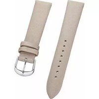 Stuhrling Original Ladies beige satin twill covered leather strap 18mm