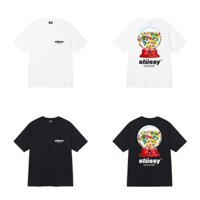 [STUSSY CHÍNH HÃNG] Áo thun Stussy Gumball Unisex Authentic - STUSSY GUMBALL TEE, cotton 100% In hình Kẹo, có sẵn