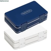 Styleavenue 24 Lưới Tổ Chức Thuốc Hàng Tuần, Hộp Đựng Thuốc Có Thể Tháo Rời 7 Ngày, Hộp Phân Loại Chống Rò Rỉ Di Động Có Thể Tái Sử Dụng Thuốc Tổ Chức Hộ Gia Đình