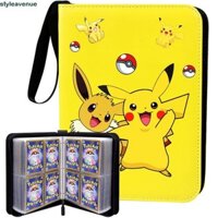 Styleavenue Pokemon Cards Album Anime Quà Tặng Giáng Sinh Thư Mục Giá Đỡ Hộp Đựng EX GX Thẻ Đựng