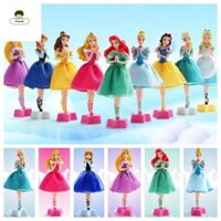 Stylestudio Frozen Elsa Signature Pen, Snow White Aurora Princess 3D Model Ballpoint Pen, Craetive Multifunction Cinderella Alice Rapunzel Bút Viết Sinh Viên